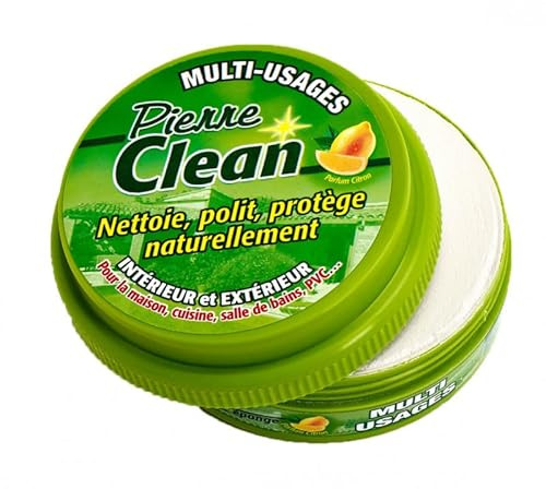 Venteo - Nettoyant universel - PIERRE CLEAN - Vert - Adulte - Nettoie - Polit - Protège votre maison - Contenance 600gr