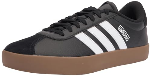 adidas Herren VL COURT 3.0 SHOES, Core black / Cloud white, 41 1/3 EU