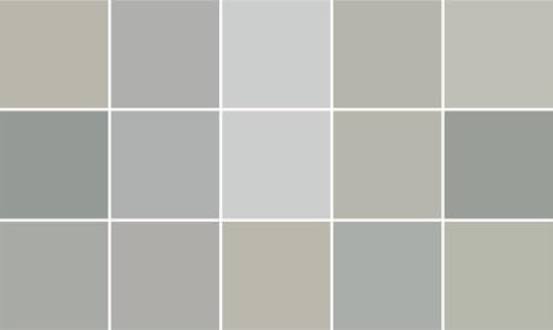 Ulticool Adesivi Decorativi per Piastrelle e Parete - 15 x 15 cm, 15 Pezzi - Colore Grigio per Bagno e Cucina