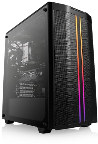 Boost Boxx Amazon Exclusive Gaming PC mit AMD Ryzen 5 4500 6x3600 MHz, 1000 GB M.2 PCIe SSD, 16 GB DDR4-RAM, NVIDIA GeForce GTX 1650, HDMI, DVI, DisplayPort, USB 3.1, Basic M10560A