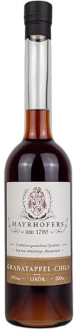 Mayrhofers von 1796 - Granatapfel Likör mit Chili - 18% Vol. - 500 ml - Vegan
