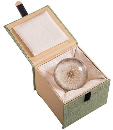 Luxylei Dreamball Briefbeschwerer, Kristall-wunschkugel, Einzigartiger Briefbeschwerer, 7 cm Durchmesser
