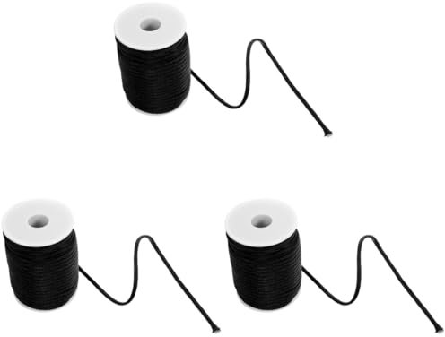 UKCOCO 3rotoli Corda Di Ricambio Per Scale Estensibili Metri Facile Da Installare Resistente e Stabile Accessorio Per Manutenzione Scale Per Famiglie e Amici