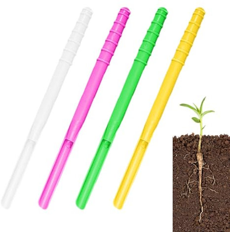 Planting Dibber | Bulb Planter Tool | Garden Hand Dibber | Dibber Seed Dispenser | Adjustable Seed Dibber Garden Tool for Beans, Gardening Planting, Peas
