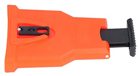 EIMSOAH Chainsaw Teeth Sharpener Portable Long-Life Span High Efficiency for Chainsaw Universal Vane/Wing Applicable Scene: Woodworking Tool (Orange)