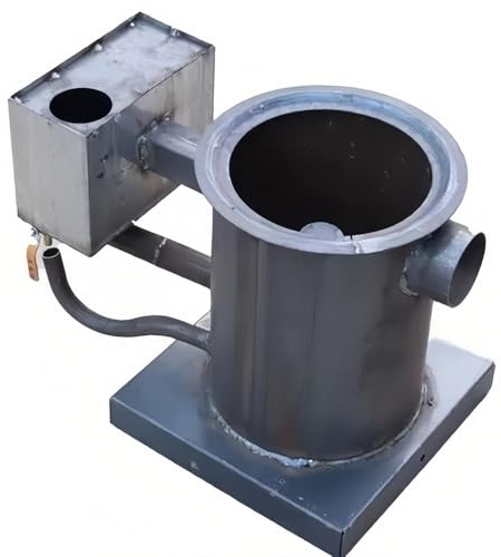 Waste Oil Heater for Garage, Used Motor Oil Burner Stove, Portable Multi Fuel Heater for Workshop & Outdoor
