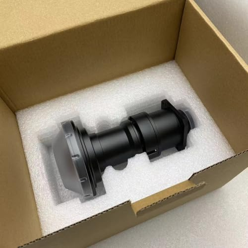 LRVR 0.52-0.63:1 Ultra Short Throw Replacement Zoom Lens Compatible with NEC P554U Projector, Black, Fisheye Lens