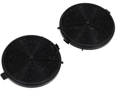 2Pcs Carbon Filter For Cooker Hoods,Charcoal Filter Recirculating Carbon Charcoal Extractor Fan FiltersRemoves Odour & Grease Replacement Filters for kitchen Easy to Install
