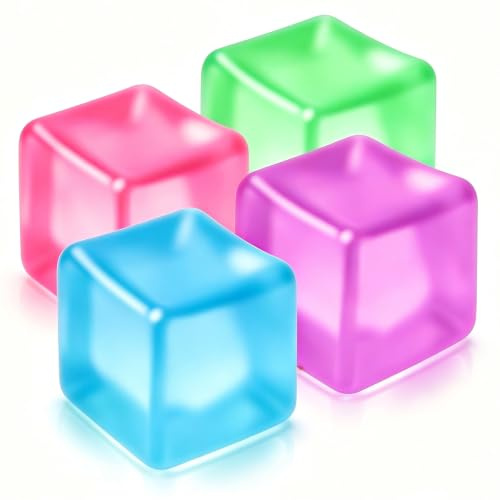 DIANLIANG 4 Stück Anti Stress Nice Cube Stressball Nido würfel Ice Cube