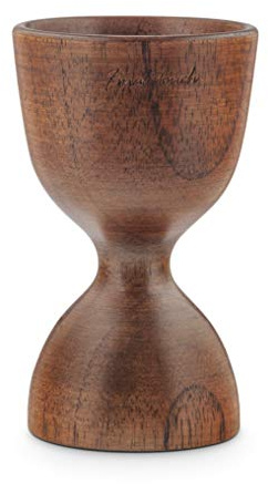 Final Touch Solid Wood Double Jigger (GG1030)
