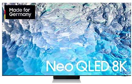 Samsung Neo QLED 8K QN900B 65 Zoll Fernseher (GQ65QN900BTXZG, Deutsches Modell), Quantum HDR 3000, Neural Quantum Prozessor 8K, Dolby Atmos, Smart TV [2022]
