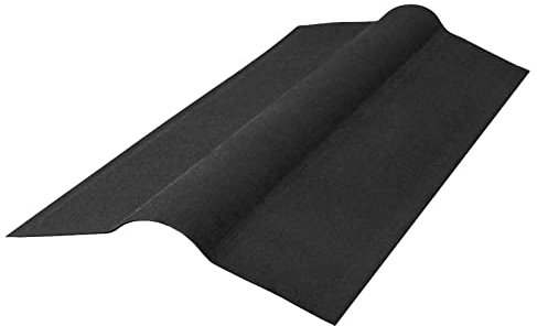 Gutta Corrugated Bitumen Ridge (466 x 850) - Black