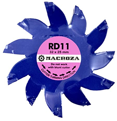 MACROZA Fresa RD11, 32mm x 25mm, para rozadora de pared MACROZA