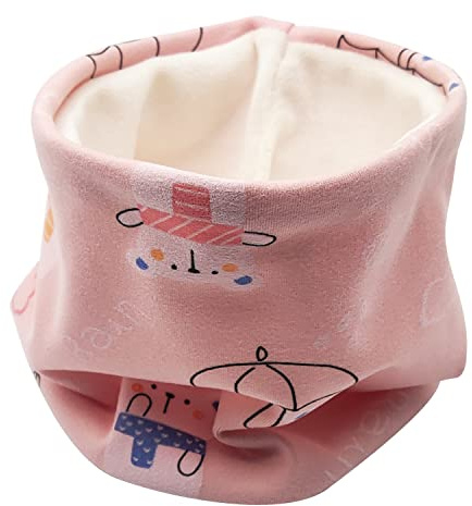 CHEERYMAGIC Kids Neck Scarves Cotton Warm Multi Use Neck Warmer Autumn Winter Neck Scarf Thermal Windproof Loop Neckerchief for Toddler Boys Girls A3ETJRWB (1)
