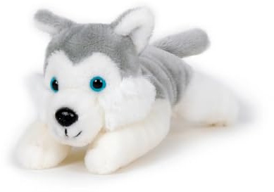 Trigon Stofftier Husky, Hund, 15 cm, Pettie, Kuscheltier, Plüschtier, Hunde Haustier