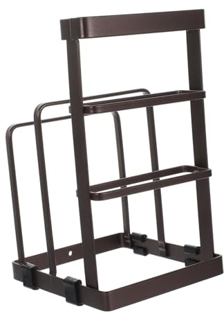 SOLUSTRE Schneidebrettständer Aus Eisenkunst Für Küchentrocknung Abtropfregal Für Schneidebretter Und Besteck Mehrzweck-organizer Zum Platzsparen