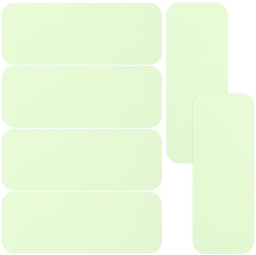 BIUDECO Pegatina Luminosa para Interruptores de Pared Vinilo Decorativo para Dormitorio Calcomanía Adhesiva Que Brilla Noche 1 Hoja 10 Unidades para Decoración Nocturna