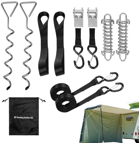 Reiseanhänger Markisen-Set,Ganzjahres,Reiseanhänger | Aufbewahrungstasche Für Zelte Trampoline Planen Campingaktivitäten Picknick Grillfeste Und