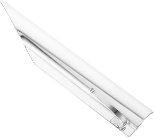 AMUSLESUR Raspador de Migas de Acero Inoxidable Mango Fijo y Diseño Elegante, Herramienta Portátil para Limpieza en Cocina y Restaurante