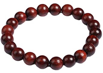 Handgjort träbönearmband för män och kvinnor tibetansk buddhistisk meditation Mala pärlsträckt armband armband träsmycken