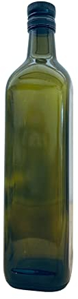 Green Garden 6 pezzi bottiglia in vetro scuro UVAG marasca olio liquore 750 ml con tappo