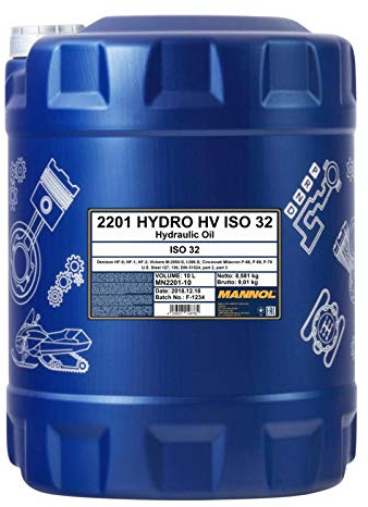 Mannol - Olio idraulico Hydro HV ISO 32, 10 l