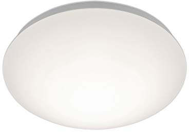 BRILONER - LED Deckenlampe mit warmweißer Lichtfarbe, 12 Watt, 1200 Lumen, LED Lampe, Deckenleuchte, Wohnzimmerlampe, Schlafzimmerlampe, Küchenlampe, Deckenbeleuchtung, 28x6,5 cm, Weiß