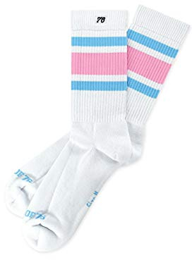 Spirit of 76 Herren & Damen Retro Socken mit Streifen