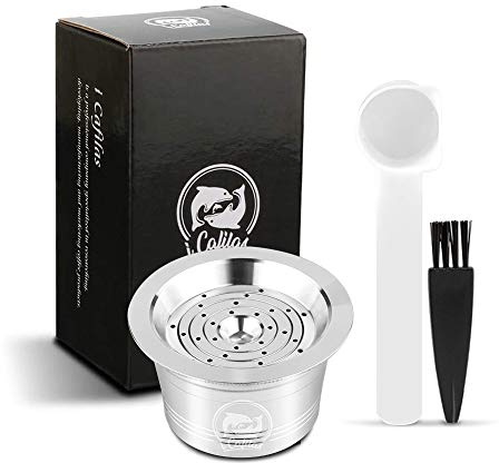Cápsula de café rellenable Tchibo Cafissimo de acero inoxidable para rellenar, filtro de café reutilizable para Kfee Caffitaly Tchibo Cafissimo Classic