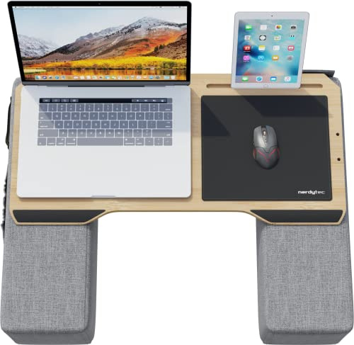 Couchmaster CYWORX, ergonomischer Laptoptisch für Couch, Sofa und Bett, extra breiter Laptop Tisch für Notebooks oder Wireless Peripherie