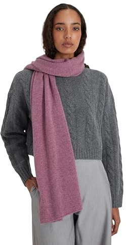 Style & Republic Kaschmir Schal Damen aus 100% Cashmere - dein kuscheliger Premium Schal für stilvolle Herbst- & Winter-Momente - Altrosa