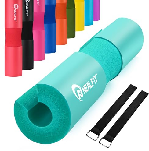 NEALFIT Langhantel Polster, Hip Thrust Polster für Langhantelstange, Extra Dicke Nackenpolster Langhantel, Barbell Pad nackenschutz für Squats, Booty Training, Gym