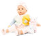 Götz 2461054 Cookie Farbspiel Puppe - 48 cm große Babypuppe mit braunen Schlafaugen, ohne Haare und einem Weichkörper - 9-teiliges Set