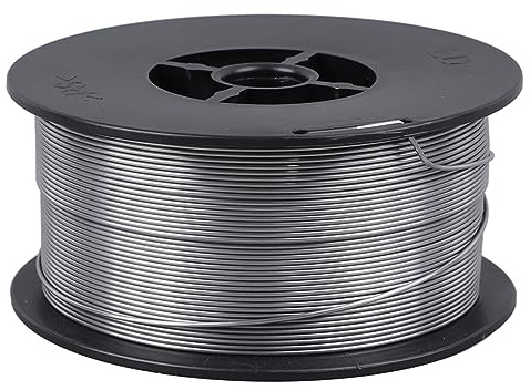Flux Core Welding Wire, 1.0mm/0.04in Gasless Carbon Steel Mig Welding Wire, 1KG/2.2LB