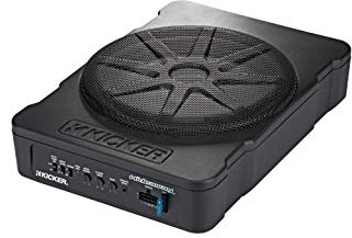 Kicker 51HS10 Hideaway Kompakter Subwoofer, 25,4 cm (10 Zoll)