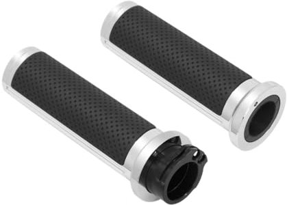 Griffe Lenker Motorrad 1'' 25mm Lenker Handgriffe Chrom Für Har&Ley Sportster XL 1200 883 72 48 Dyna Softail Touring Street Glide Fat Boy
