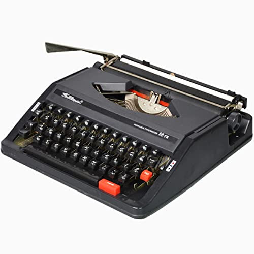 YSXXIAN Maschinenschreibmaschine, altmodische manuelle Schreibmaschine, Flexible Tasten, klare Handschrift, literarisches Retro-Sammlungsgeschenk, 30 x 30 x 10 cm,B