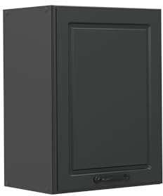 Vicco Hängeschrank R-Line, Anthrazit Landhaus, 45 cm | MDF-Front · 1 Einlegeboden · Tiefe – 31 cm · Metallgriffe · ✓ Praktischer Stauraum