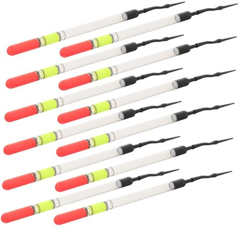 Happyyami 1bag Fishing Float Water-resistant Design for Easy Visibility for Fishing Tackle Lure Applications for Freshwater