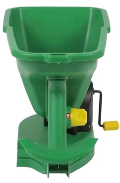 Esparcidor de césped – Esparcidor de alimentación de césped de mano | Taladro de siembra de mano | Esparcidor de semillas de césped | Esparcidor ergonómico para césped, paisajismo, parque, patio