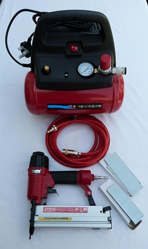 Toolsbypost Nailer/Stapler Kit with Compressor. PAC21