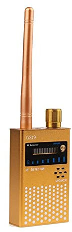GPS Rilevatore Multi-Funzione Rilevatore di Segnale RF Wireless Bug gsm GPS Signal Lens RF Tracker Detect Rilevatore Scanner Radio Scanner Anti Candel Rilevatore Radar (Color : Schwarz)