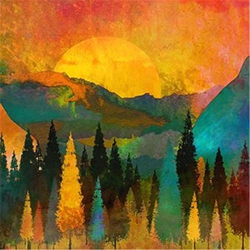YINGXIN88 Puzzles für Erwachsene 2000 Teile - Bunte Malerei - 2000 Teile Puzzles für Erwachsene und Kinder Lernspiele Heimdekoration Buntes Puzzle - 70 x 100 cm