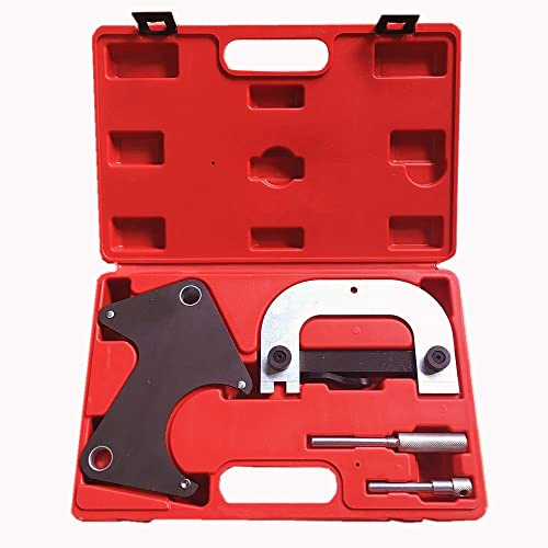BestsQ Motor-Nockenwellen-Arretierwerkzeug für Renault/Clio/Laguna/Megane | 1,4 l, 1,6 l, 1,8 l und 2,0 l 16V-Benzinmotoren; Werkzeugsatz zum Arretieren von Nockenwelle und Kurbelwelle.