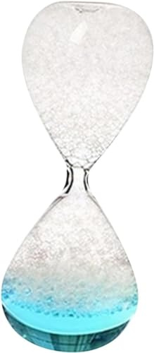 Minuterie Sablier, Bulle Chantant Sablier, Minuterie Rêve Cristal Sablier, Verre Liquide Mouvement Minuterie Sablier, Cadeaux D'anniversaire Décoration De Table (A)