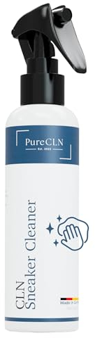 PureCLN Sneaker Cleaner I 250ml Sneaker Reiniger Schuhputzmittel – Schuhpflege, Schuhputzmittel zur Sneaker pflege – Shoe Cleaner, Schuhreiniger für den ganzen Sneaker – Schuh Reinigung, Schuhputz