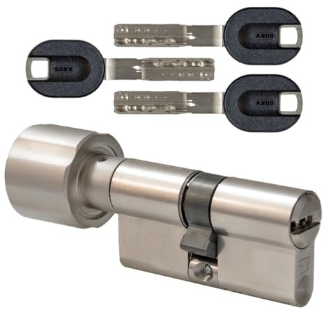 ABUS Bravus.3500 MX Knaufzylinder 30|30K | Magnet-Technologie | Modular | Kopierschutz Ziehschutz Bohrschutz | Feuerschutz |Patentschutz bis 2038 | 3 Schlüssel + Sicherungskarte | Einzelschließend