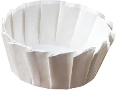 perfk 50 piezas de hojas de papel para freidora de aire, papel para pastel de Mousse, revestimiento para tarta de queso, insertos de papel para hornear, 6 pulgadas