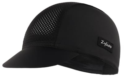 Zylioo XXL/XL/L/M/S Fahrradkappe Cycling Cap mit Visier Großen Kopf,UV Schutz Radmütze Fahrrad Mütze Sommer Sports Radfahren, Klettern, Angeln
