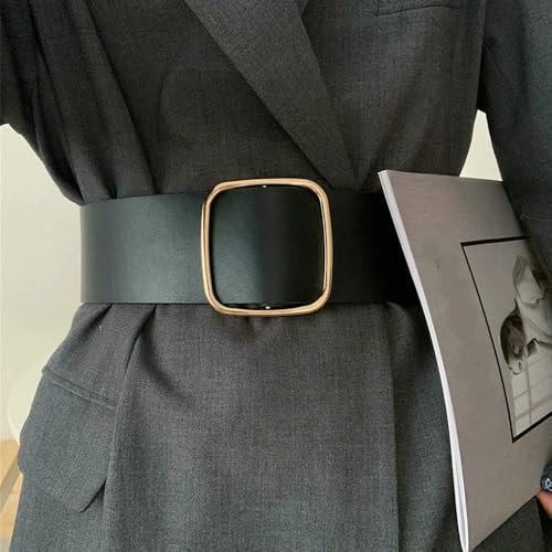 ZBDP Ceinture Corset Noir Large Ceinture Femme grande taille pour Femme qualité Grande Ceinture Sans Broche Accessoire de Robe